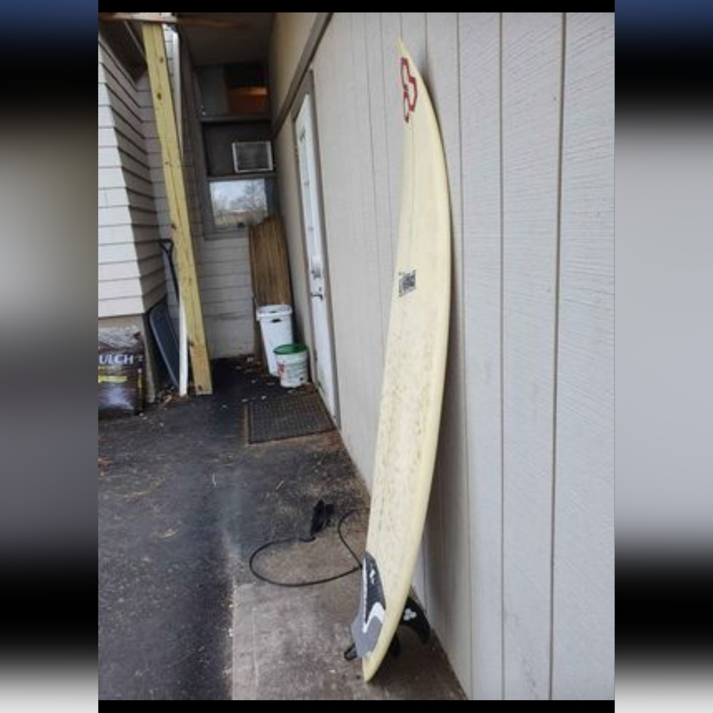 Al Merrick Surf board
